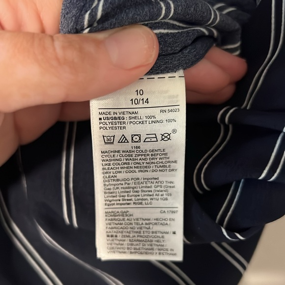 Gap Jumper navy pinstripe - Picture 6 of 6